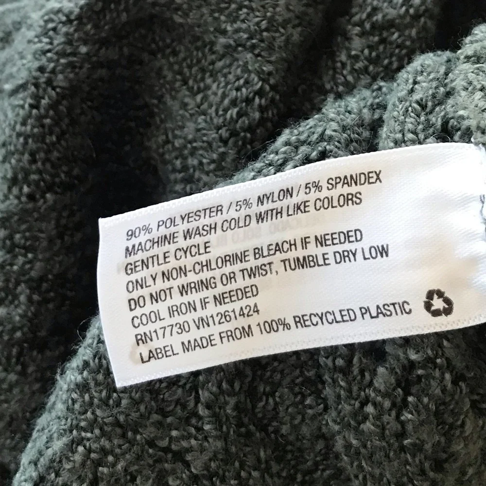 Wild Fable Green Knit Sweater Small